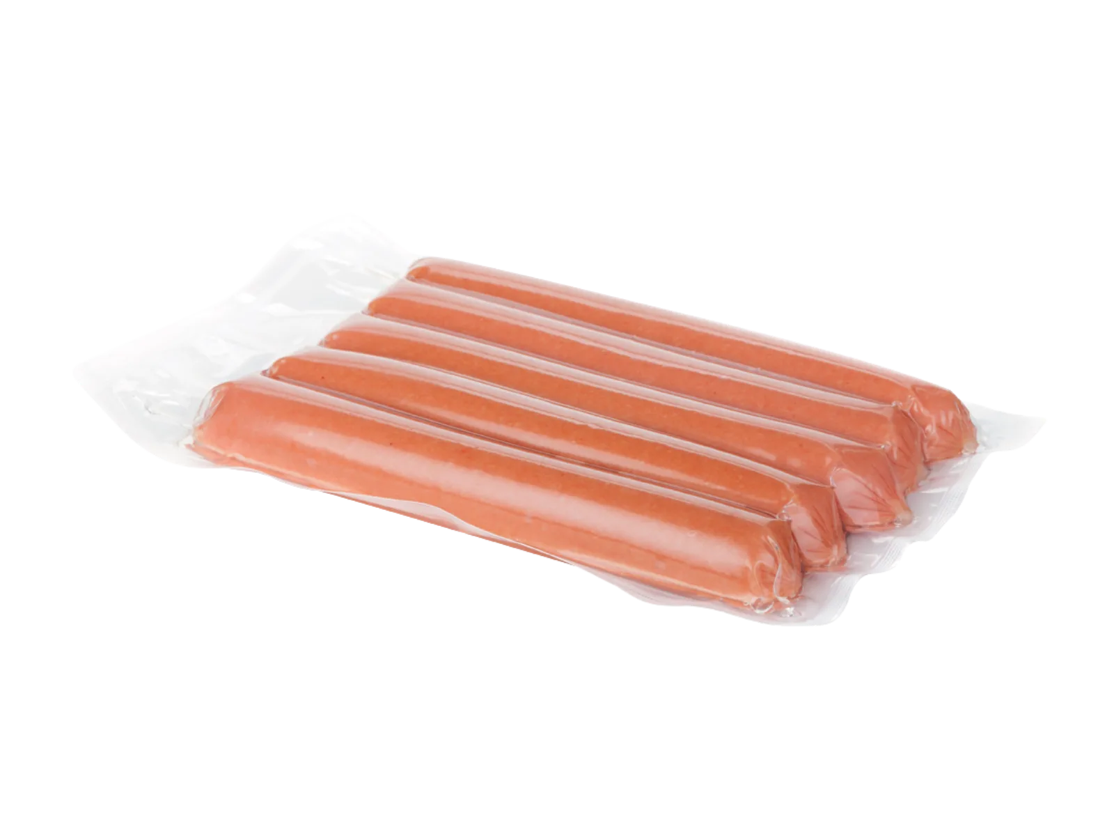 Parówki w przezroczystym opakowaniu GlossPAK